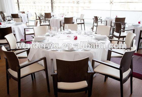 スタイリッシュモダンな高品質の木のレストランの椅子テーブルのためのレストランの家具-木製テーブル問屋・仕入れ・卸・卸売り