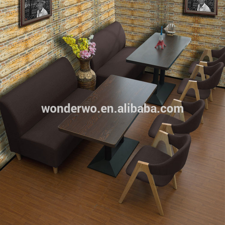 最新のファッションデザインのレストランの椅子とテーブル長方形のテーブル販売のための-木製テーブル問屋・仕入れ・卸・卸売り