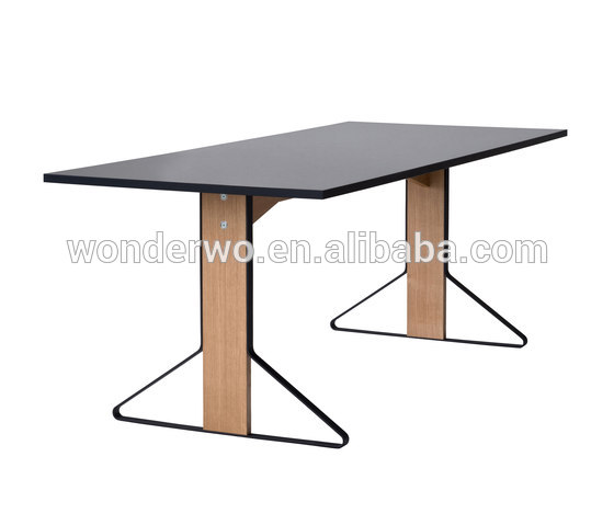 現代的なシンプルなファッションデザインの木製rectangelレストランのダイニングテーブル-木製テーブル問屋・仕入れ・卸・卸売り