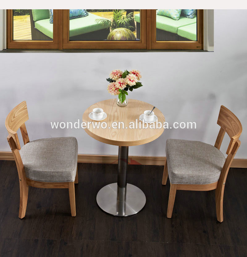 現代的なシンプルなデザインのレストランの椅子とテーブル販売のためのコーヒテーブルチェア-木製テーブル問屋・仕入れ・卸・卸売り