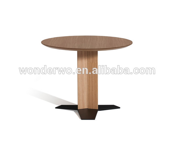 モダンなデザインシンプルな木のレストランの丸テーブル-木製テーブル問屋・仕入れ・卸・卸売り