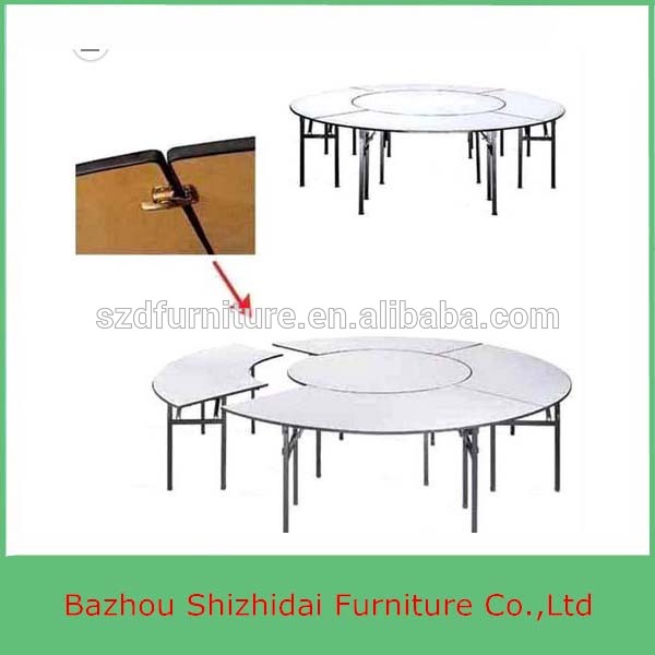 中国卸売ホテルラウンド宴会合板テーブルBT-40-1-折り畳み式テーブル問屋・仕入れ・卸・卸売り