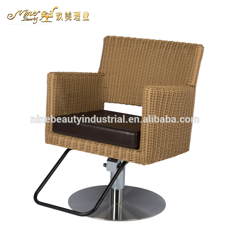 ニース籐家具サロンスタイリング椅子NB6622-理髪店用椅子問屋・仕入れ・卸・卸売り