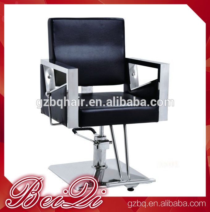 革スイベル安い床屋の椅子/調節可能なサロンチェア/シンプルなヘアドレッシング椅子-理髪店用椅子問屋・仕入れ・卸・卸売り