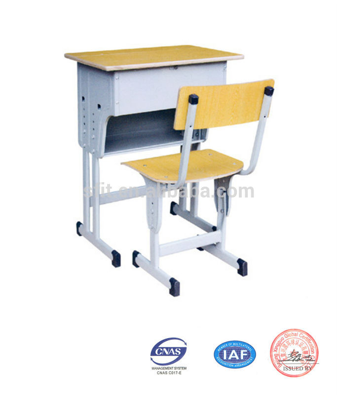 シングル現代の学校の机と椅子のセットsf-3155子供のための-その他金属製家具問屋・仕入れ・卸・卸売り