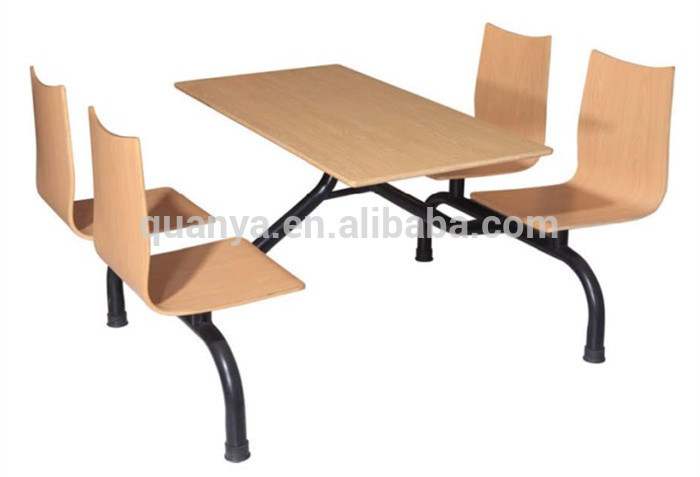 木製固定食堂、 学校食堂テーブルと椅子セット-その他学校用品問屋・仕入れ・卸・卸売り