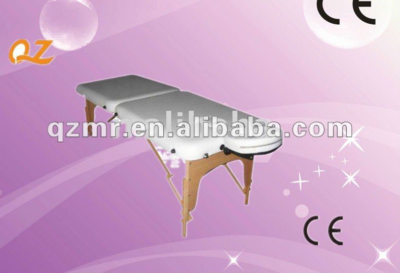 木製マッサージテーブルに折りフェイシャル表( qz- 874年)-折り畳み式テーブル問屋・仕入れ・卸・卸売り