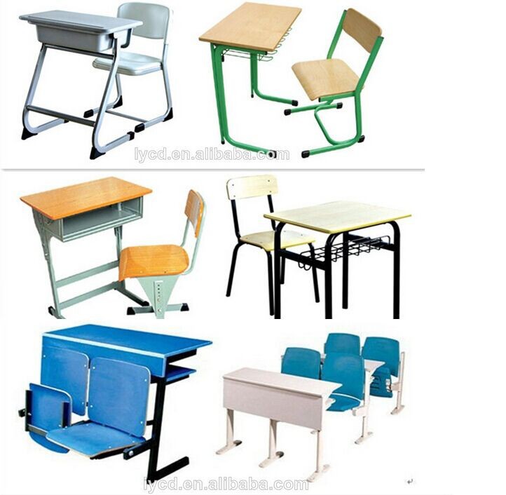 木製ボード小学校の学校の机と椅子-金属製テーブル問屋・仕入れ・卸・卸売り