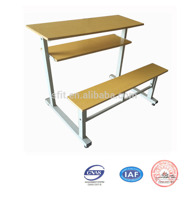 学校の机と椅子/doublesf-3125-1の学校のテーブルの椅子-学校用デスク問屋・仕入れ・卸・卸売り