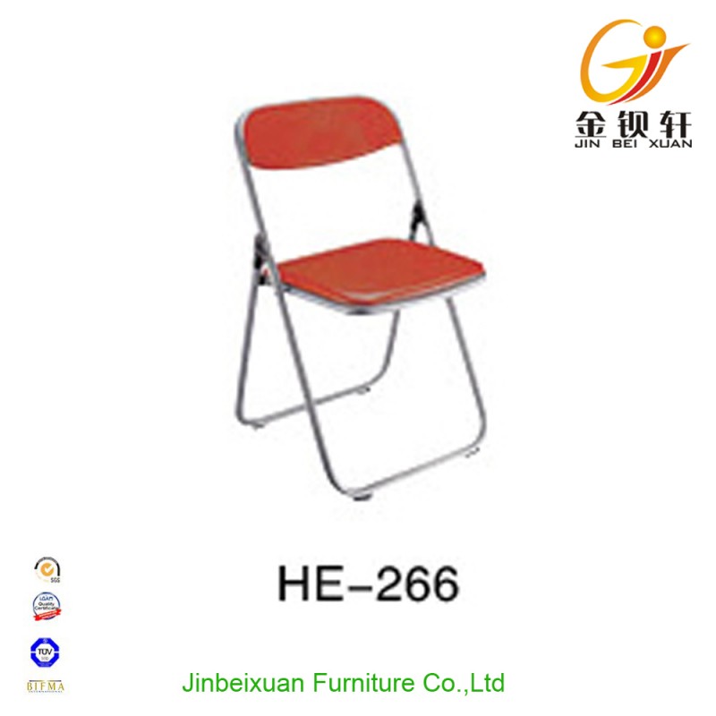 安い金属he-266クッション付き折りたたみ椅子を使用-金属製椅子問屋・仕入れ・卸・卸売り