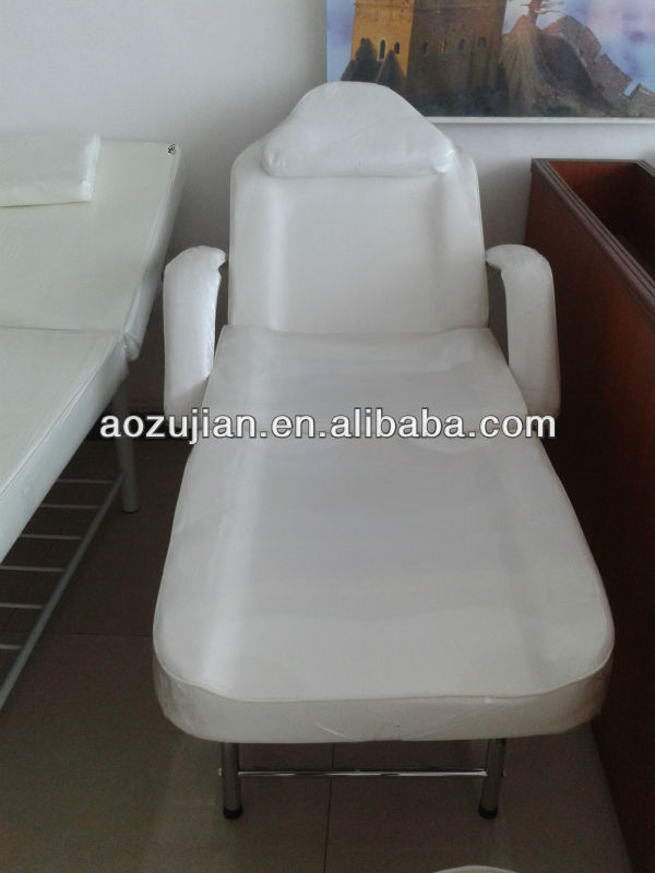 ホワイト色高品質の美容ベッド( ホット) azj-6011-折り畳み式テーブル問屋・仕入れ・卸・卸売り