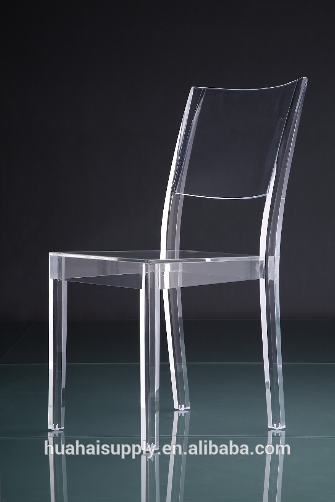 簡潔な透明アクリル現代レジャー学校の椅子用デスク-学校用椅子問屋・仕入れ・卸・卸売り