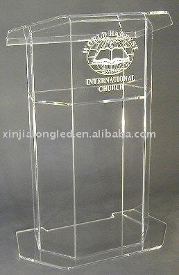 明確なプレキシパースペックスの教会の説教壇の表彰台の書見台卸売アクリルの教会の説教壇-その他学校用品問屋・仕入れ・卸・卸売り