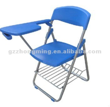 モダンなデザインを持つ学生の椅子折りたたみ学校ライティングタブレット、 折りたたみプラスチック椅子z-017-プラスチック製椅子問屋・仕入れ・卸・卸売り