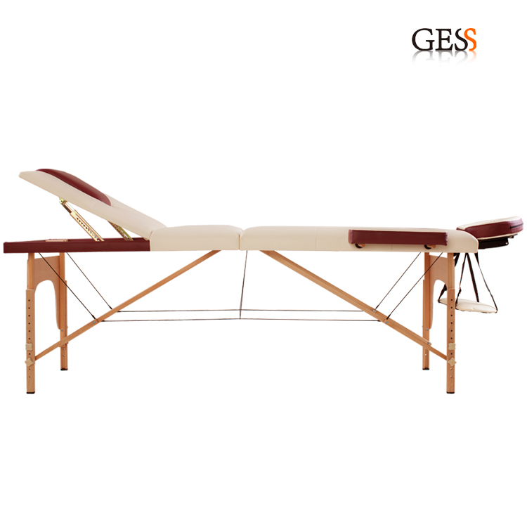 Gess- 2504年ポータブル木製マッサージテーブル-折り畳み式テーブル問屋・仕入れ・卸・卸売り