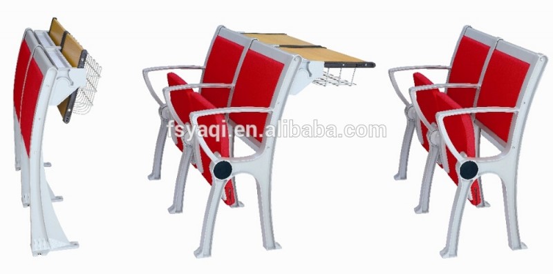 商業用アルミya-015学校用家具の学生椅子-木製テーブル問屋・仕入れ・卸・卸売り