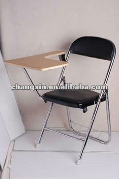 の学校の生徒のライティングタブレットcx-107f折りたたみ椅子-金属製椅子問屋・仕入れ・卸・卸売り