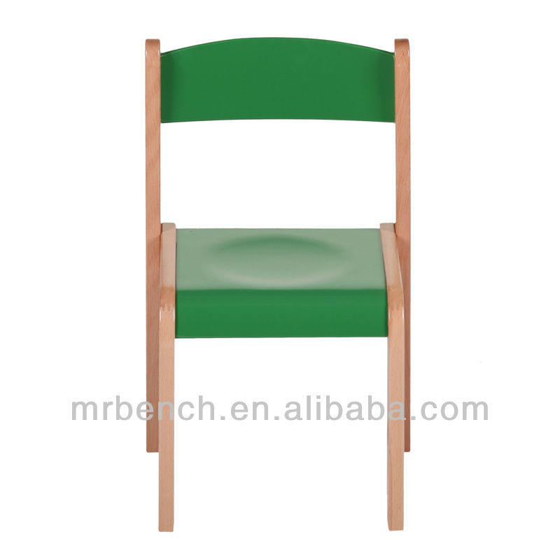 タブレットの椅子を書く無垢材の幼稚園の家具-木製椅子問屋・仕入れ・卸・卸売り