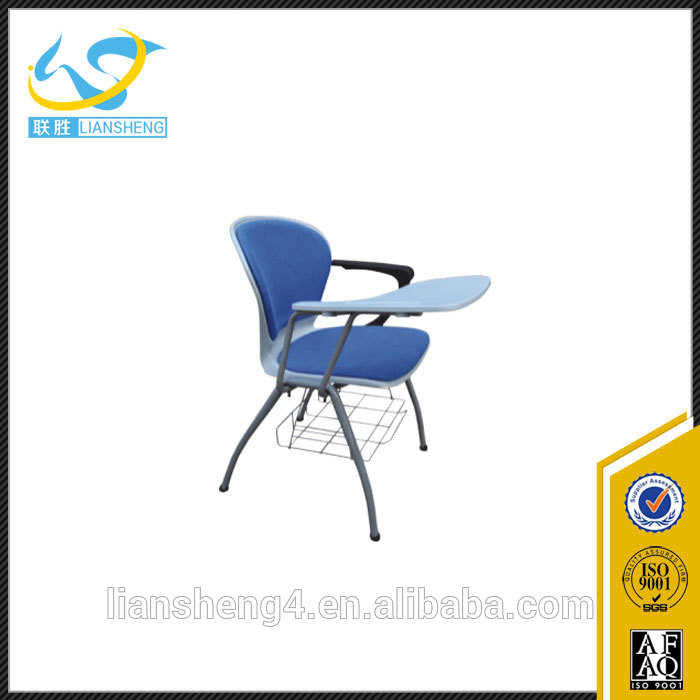 学生チェア付き折りたたみ書き込みパッド研修室学校椅子-プラスチック製椅子問屋・仕入れ・卸・卸売り