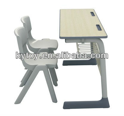 の学校の椅子と机ky-0255セット-プラスチック製椅子問屋・仕入れ・卸・卸売り