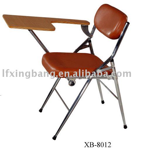 タブレットが付いている学校の椅子-金属製椅子問屋・仕入れ・卸・卸売り