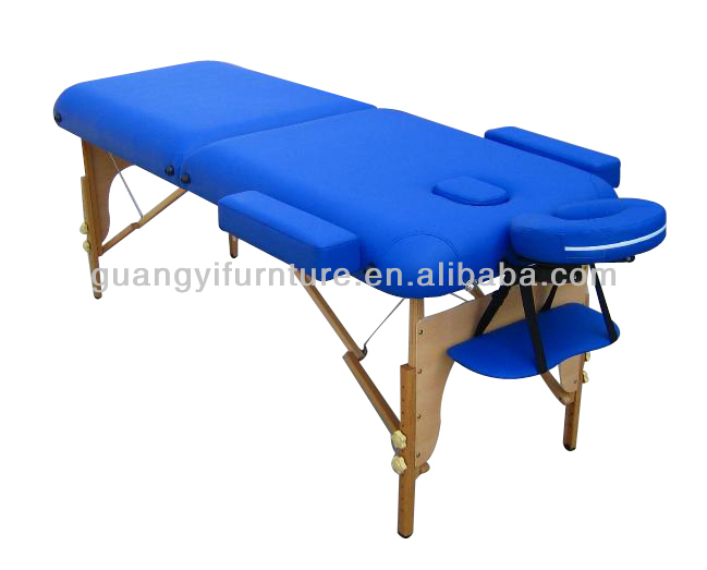 2- セクション木製ポータブル調節可能なマッサージテーブル/ベッド- マサドmasajドマッサージテーブル-折り畳み式テーブル問屋・仕入れ・卸・卸売り