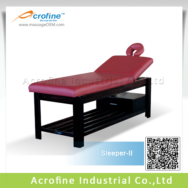 Acrofine高品質ステーションii- 静止マッサージテーブル無垢材/ベッド-マッサージテーブル問屋・仕入れ・卸・卸売り
