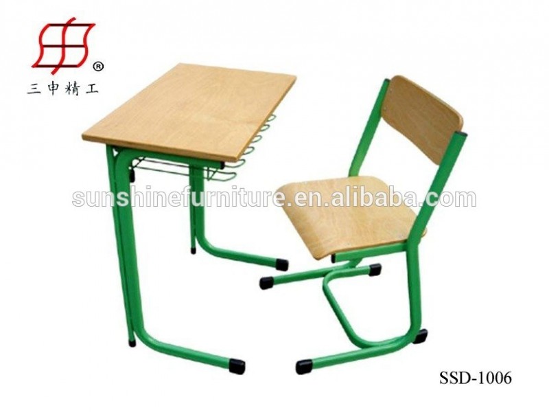 SSD-1006学校のdeslおよび椅子(単一)-その他木製家具問屋・仕入れ・卸・卸売り