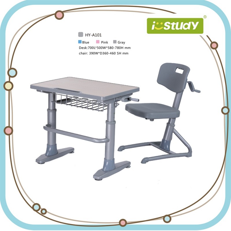調節可能な人間工学に基づいた快適な学校の机と椅子-金属製家具セット問屋・仕入れ・卸・卸売り