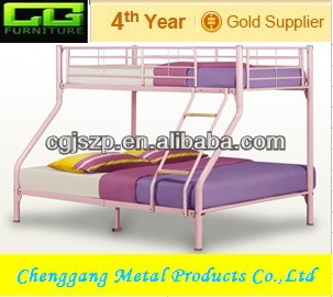 現代の鉄のトリプル段ベッド-金属製ベッド問屋・仕入れ・卸・卸売り