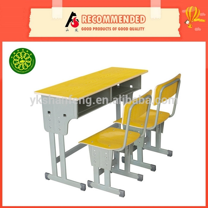 有用な快適なmdfの学校用家具机と椅子-木製テーブル問屋・仕入れ・卸・卸売り