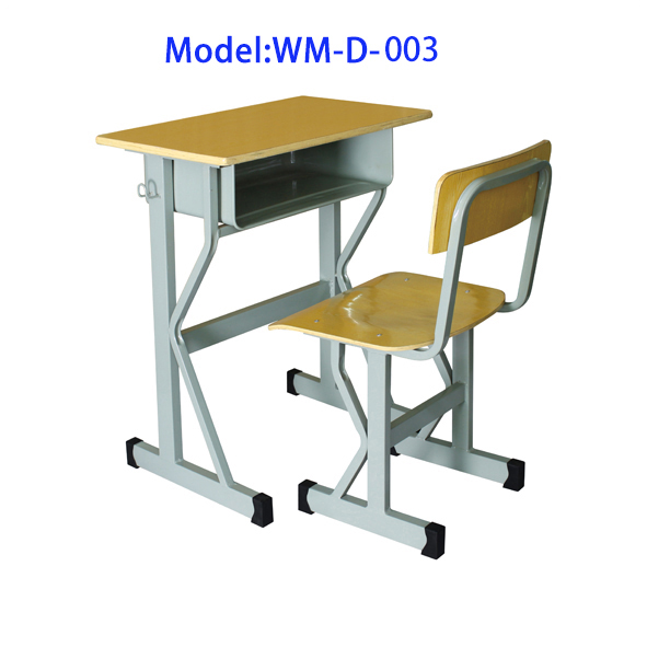 シングル学校の学校用家具の価格のサプライヤー南アフリカ共和国の机と椅子-金属製家具セット問屋・仕入れ・卸・卸売り