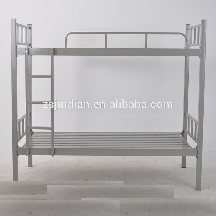 大人のヘビーデューティwronght鉄鋼金属の二段ベッド-金属製ベッド問屋・仕入れ・卸・卸売り
