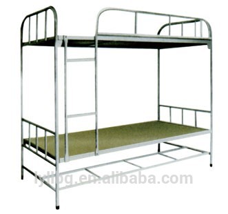 学校の家具メタルフレーム二段ベッドでシンプルなデザイン-金属製ベッド問屋・仕入れ・卸・卸売り