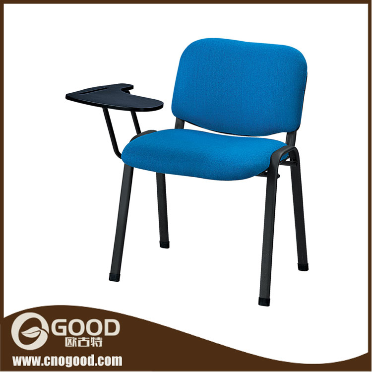 人間工学に基づいた布張り型学習椅子で書き込みパッド-学校用椅子問屋・仕入れ・卸・卸売り