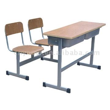 二重学校の机および椅子-学校用家具セット問屋・仕入れ・卸・卸売り