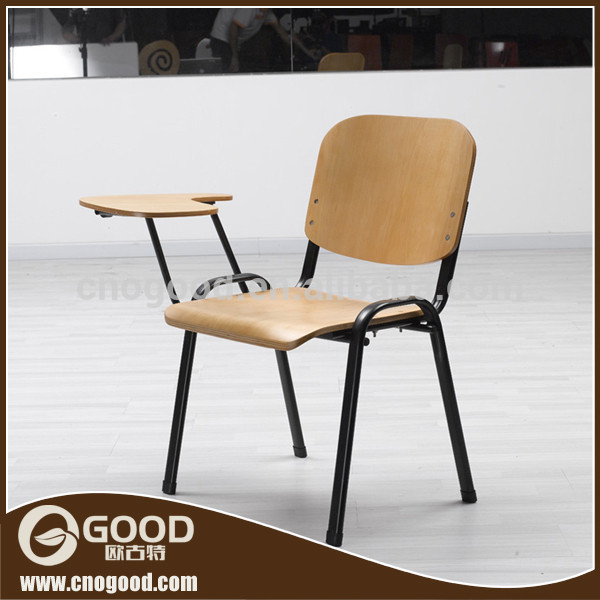 学校の椅子とテーブル付き/スクールデスクと学校用家具にライティングボード-木製椅子問屋・仕入れ・卸・卸売り