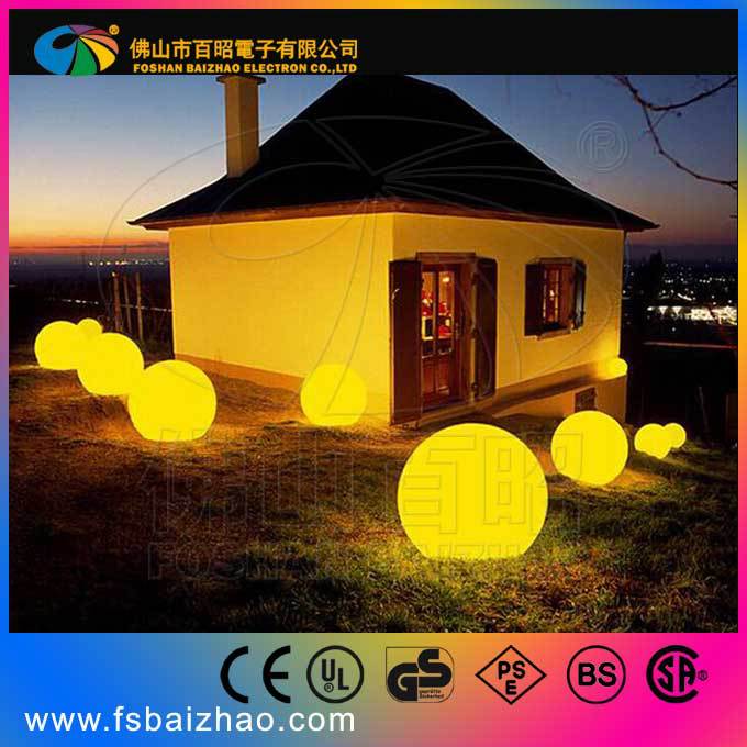 ledマジックボール50cm卸売、 世界中の装飾baizhaoはボール照明を導いた-その他プラスチック製家具問屋・仕入れ・卸・卸売り