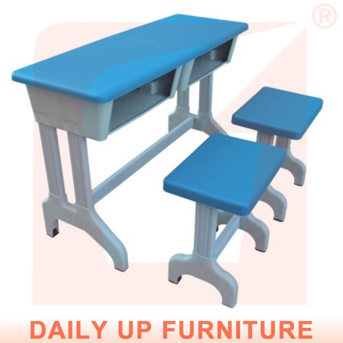学校の机と椅子固定学生チェアとデスクセット環境pe/pp教室家具-学校用家具セット問屋・仕入れ・卸・卸売り