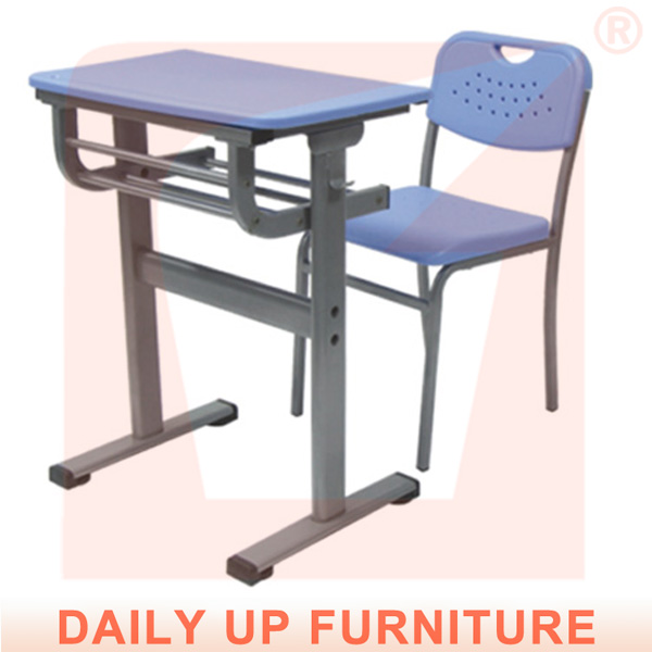 シングルシーター学生机と椅子安定した学校家具教室学生2点セットライティングデスク-学校用家具セット問屋・仕入れ・卸・卸売り