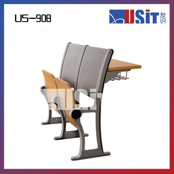 us908附属学校講堂の机と椅子-金属製家具セット問屋・仕入れ・卸・卸売り