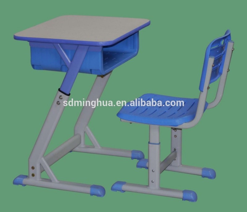 環境に- フレンドリーな調節可能な机と椅子の折り畳み式の机と椅子の学校学生のための机と椅子-学校用家具セット問屋・仕入れ・卸・卸売り