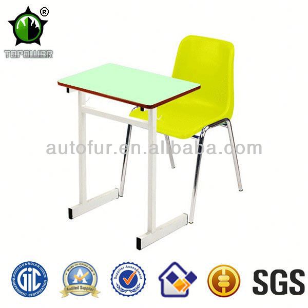 組み合わせた単一の学生の机と椅子-学校用家具セット問屋・仕入れ・卸・卸売り