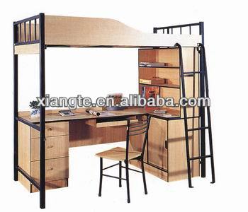 新しいスタイル!!! 学生のアパートのベッド、 安い木製二段ベッド-金属製ベッド問屋・仕入れ・卸・卸売り
