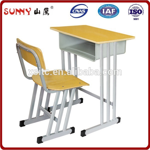 近代的な学校耐久性と頑丈な子の机と椅子-学校用家具セット問屋・仕入れ・卸・卸売り
