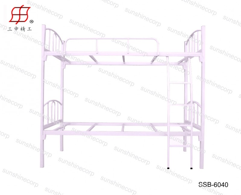 安い金属のピンクの二段ベッド-金属製ベッド問屋・仕入れ・卸・卸売り