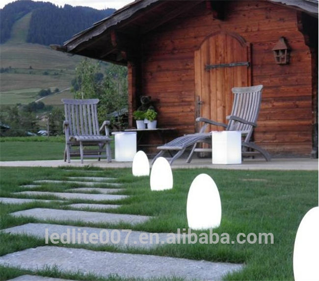 リモート制御防水変色led卵ボール/ワイヤレスledテーブルランプ/ledシリンダーランプ-その他プラスチック製家具問屋・仕入れ・卸・卸売り