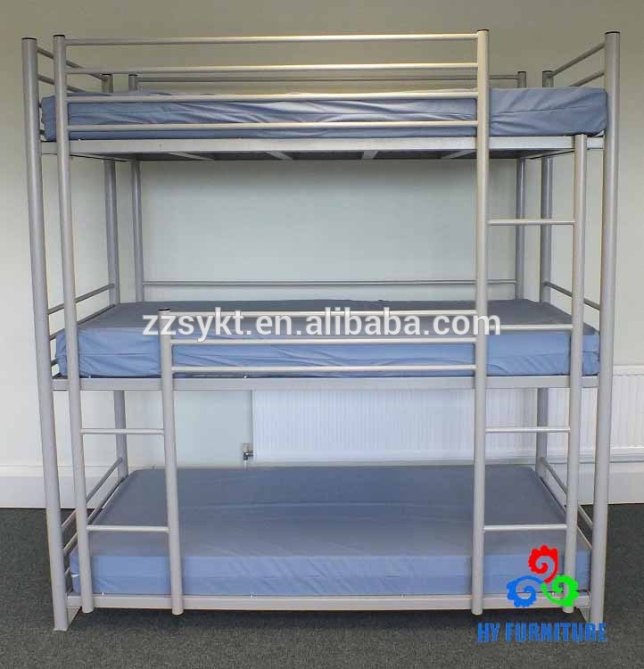 高品質メタル トリプル二段ベッド フレーム用販売-金属製ベッド問屋・仕入れ・卸・卸売り