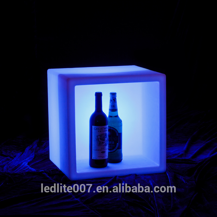 Led椅子/ナイトクラブ椅子/照らさキューブ-その他プラスチック製家具問屋・仕入れ・卸・卸売り