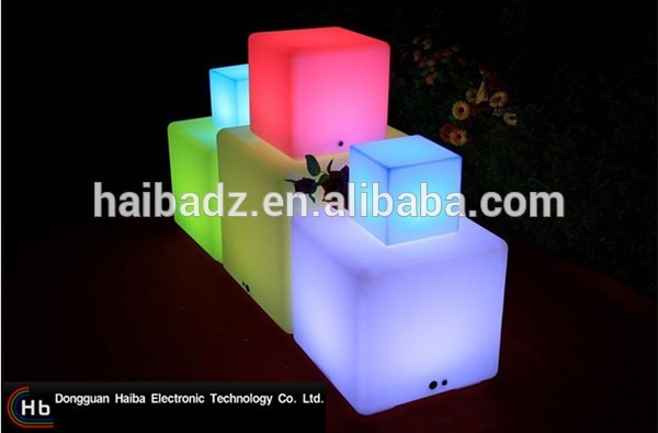 Led発光ライトアップキューブ家具3d ledキューブ中国サプライヤーのジュエリー-その他バー家具問屋・仕入れ・卸・卸売り